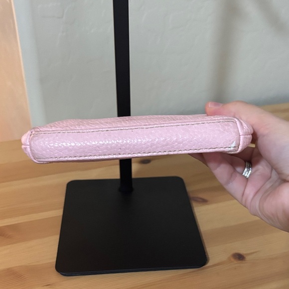 Dooney & Bourke Ballet Pink Leather Coin Purse - Picture 4 of 9